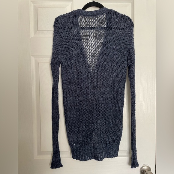 Hollister XS/S Navy Cardigan Sweater NWT - Picture 5 of 5